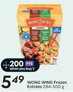 Sobeys WONG WING Frozen Entrées offer