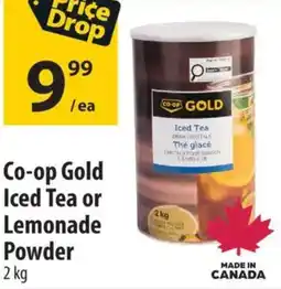 Co-op Co-op Gold Iced Tea or Lemonade Powder offer