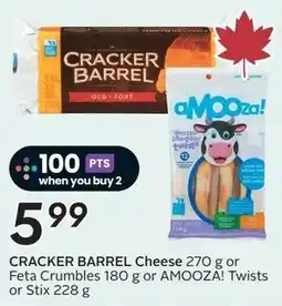 Sobeys CRACKER BARREL Cheese offer