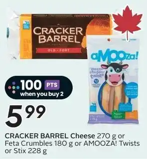 Sobeys CRACKER BARREL Cheese offer