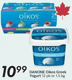Sobeys DANONE Oikos Greek Yogurt offer