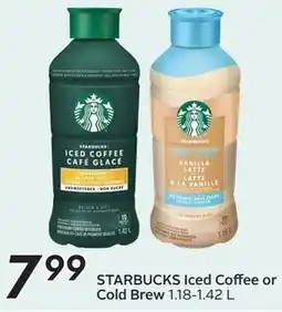 Sobeys STARBUCKS Iced Coffee or Cold Brew offer