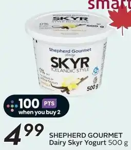 Sobeys SHEPHERD GOURMET Dairy Skyr Yogurt offer