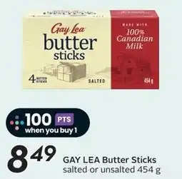 Sobeys GAY LEA Butter Sticks offer