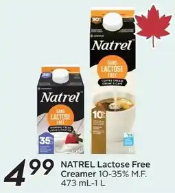 Sobeys NATREL Lactose Free Creamer offer