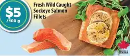 Co-op Fresh Wild Caught Sockeye Salmon Fillets offer