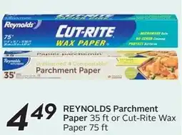 Sobeys REYNOLDS Parchment Paper offer