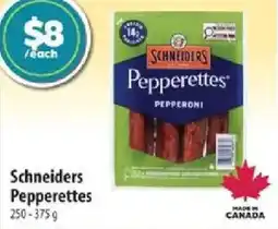 Co-op Schneiders Pepperettes offer