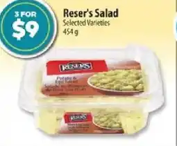 Co-op Reser's Salad offer