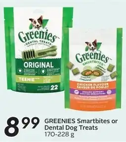 Sobeys GREENIES Smartbites or Dental Dog Treats offer