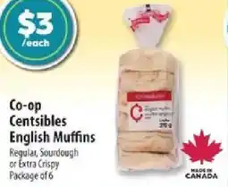 Co-op Co-op Centsibles English Muffins offer