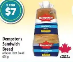 Co-op Dempster's Sandwich Bread offer