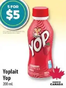 Co-op Yoplait Yop offer