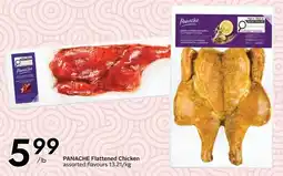 Sobeys PANACHE Flattened Chicken offer