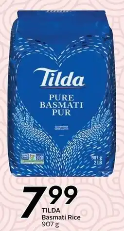 Sobeys TILDA Basmati Rice offer