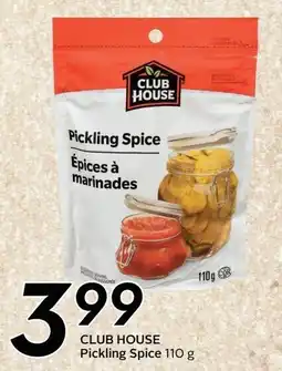Sobeys CLUB HOUSE Pickling Spice offer