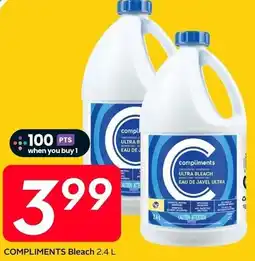 Sobeys COMPLIMENTS Bleach offer