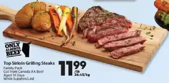 Calgary Co-op Top Sirloin Grilling Steaks offer