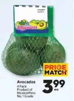 Calgary Co-op Avocados offer