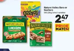 Calgary Co-op Nature Valley Bars or Gushers offer