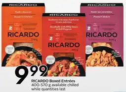 Sobeys RICARDO Boxed Entrées offer
