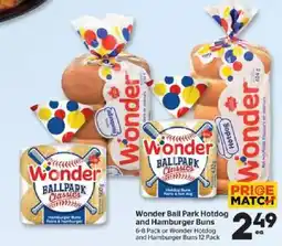 Calgary Co-op Wonder ball park hotdog and hamburger buns offer