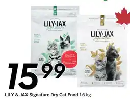 Sobeys LILY & JAX Signature Dry Cat Food offer