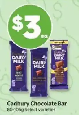 Calgary Co-op Cadbury Chocolate Bar offer
