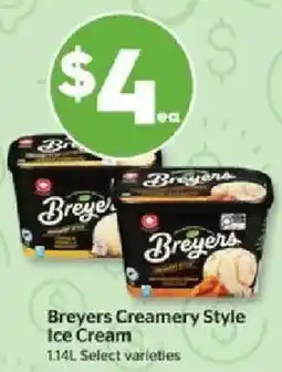 Calgary Co-op Breyers creamery style ice cream offer
