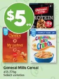 Calgary Co-op General Mills Cereal offer