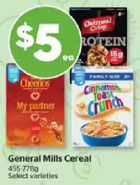 Calgary Co-op General Mills Cereal offer