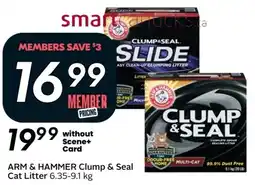 Sobeys ARM & HAMMER Clump & Seal Cat Litter offer