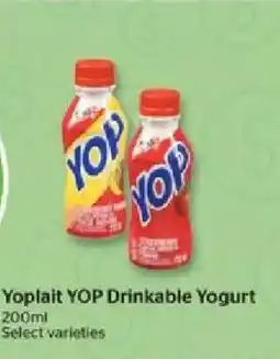 Calgary Co-op Yoplait YOP Drinkable Yogurt offer