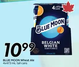 Sobeys BLUE MOON Wheat Ale offer