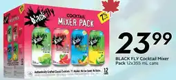 Sobeys BLACK FLY Cocktail Mixer Pack offer