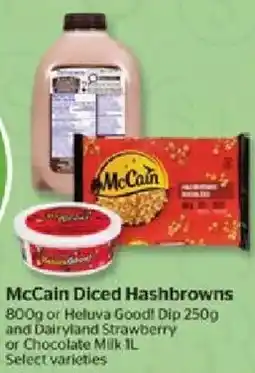 Calgary Co-op Mccain diced hashbrowns offer