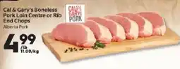 Calgary Co-op Cal & gary's boneless pork loin centre or rib end chops offer