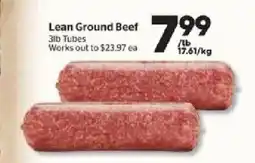 Calgary Co-op Lean Ground Beef offer