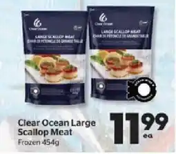 Calgary Co-op Clear ocean large scallop meat offer