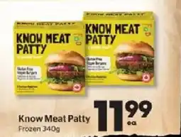 Calgary Co-op Know Meat Patty offer