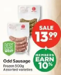 Calgary Co-op Odd Sausage offer