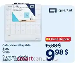 Walmart Quartet Dry-erase calendar offer