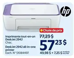 Walmart DeskJet 2942 all-in-one printer offer