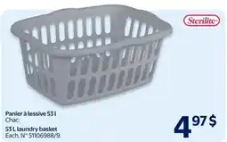 Walmart Sterilite laundry basket offer