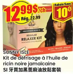 Btrust Supermarket SUNNY ISLE Kit de défrisage à l'huile de ricin noire jamaïcaine offer