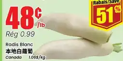 Btrust Supermarket Radis Blanc offer