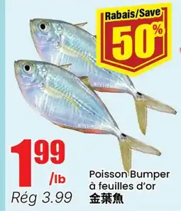 Btrust Supermarket Poisson Bumper à feuilles d'or offer