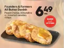 Calgary Co-op Founders & Farmers All Butter Danish offer