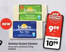 Calgary Co-op Sabana Queso Cheese offer