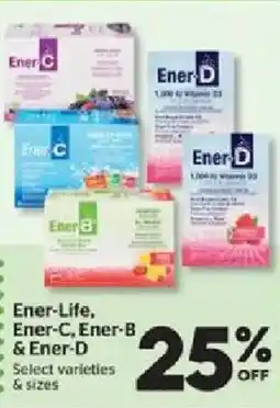 Calgary Co-op Ener-Life Ener-C Ener-B & Ener-D offer